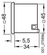 SIEMENS Betriebsstundenzähler analog AC 7KT5504 FRmont 230V 100000h IP20 quarz