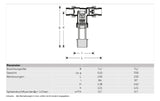 Honeywell Systemtrenner CA295 Bauart CA, Messing A, 1/2" | CA295-1/2A