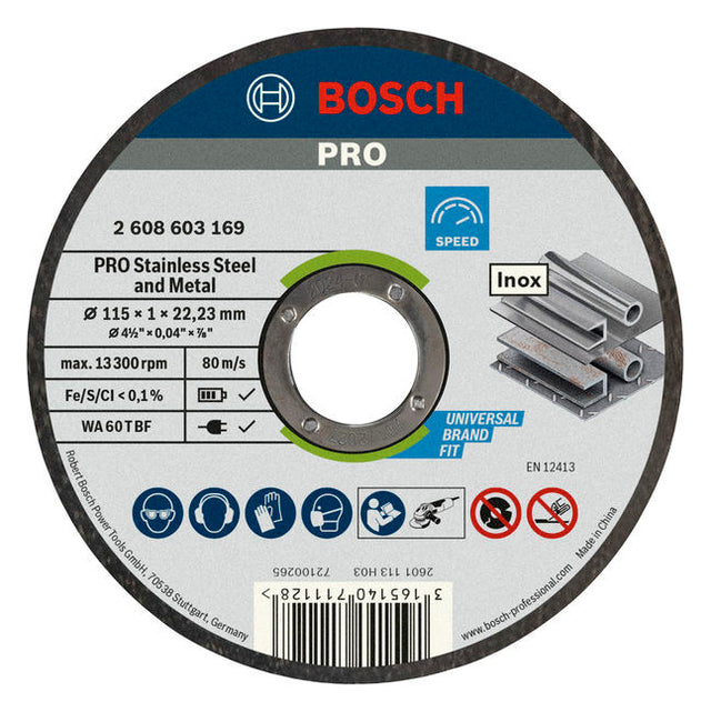 BOSCH-EW Trennscheibe 115x1mm 2608603254