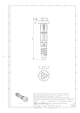 SPELSBERG Schraubenset Ersatzteil GEOS-L DS/DK