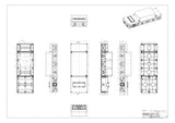 SPELSBERG Zählergehäuse Aufb IP54 Kst ZVi 9030-W 300x900x132mm m.Tragschien
