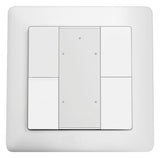 ESYLUX Tastsensor DALI UP ws mt 4f 4pkt PUSH BUTTON x4 DALI-2 WH inkl.Ankoppl