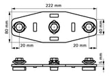 Walraven Schienenverbinder RapidStrut G2 X BUP - vormontiert | 665885223