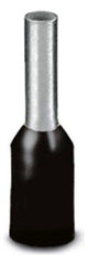 PHOENIX Aderendhülse 1,5qmm 14mm isol PP AI 1,5 - 8 BK -1000 kurzschl.fest sw Cu