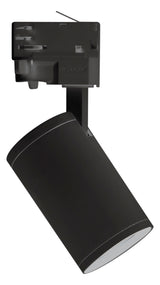 MEGAMAN LED-Schienenstrahler 50W 1LED sw MORA MM78840 GU10 sw mt Alu engstr IP20