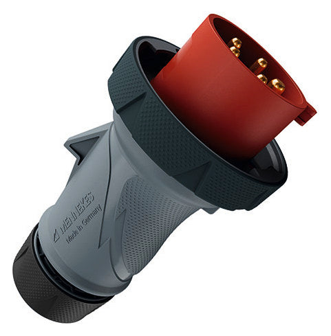 MENNEKES CEE-Stecker 5p 32A IP67 400V/rt 13629 Schraubkl Kst Verschr