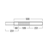 ZUMTOBEL Kupplung/Verbinder ger ws Kst TECTON V FLEX 500