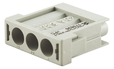WEIDMÜLLER Kontakteinsatz Stift 3p Crimp HDC CM 3 MC 40A 690V 0,5-2,5qmm