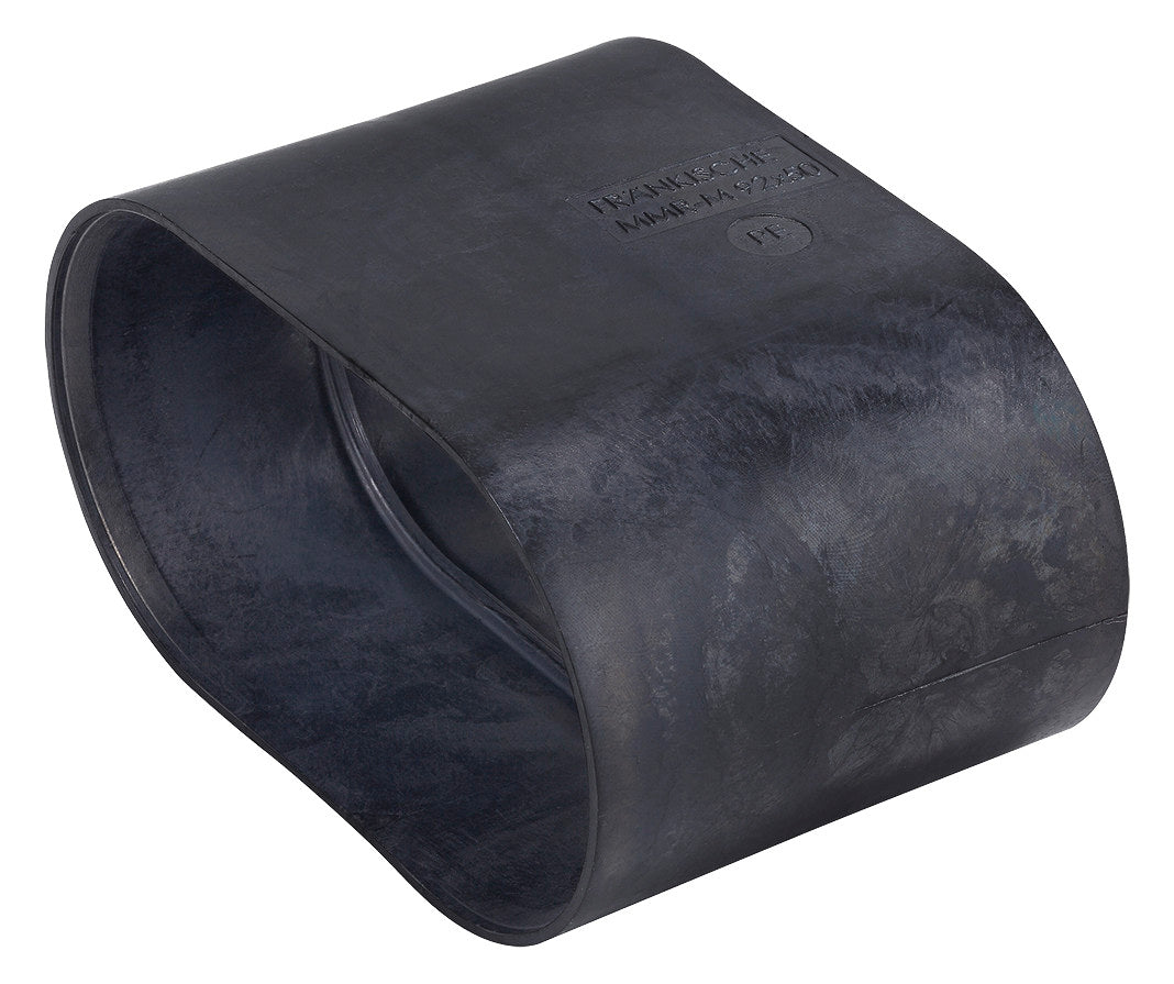 FRÄNKISCHE Steckmuffe Kst  92mm unbeh sw MMR-M schwarz 92/50