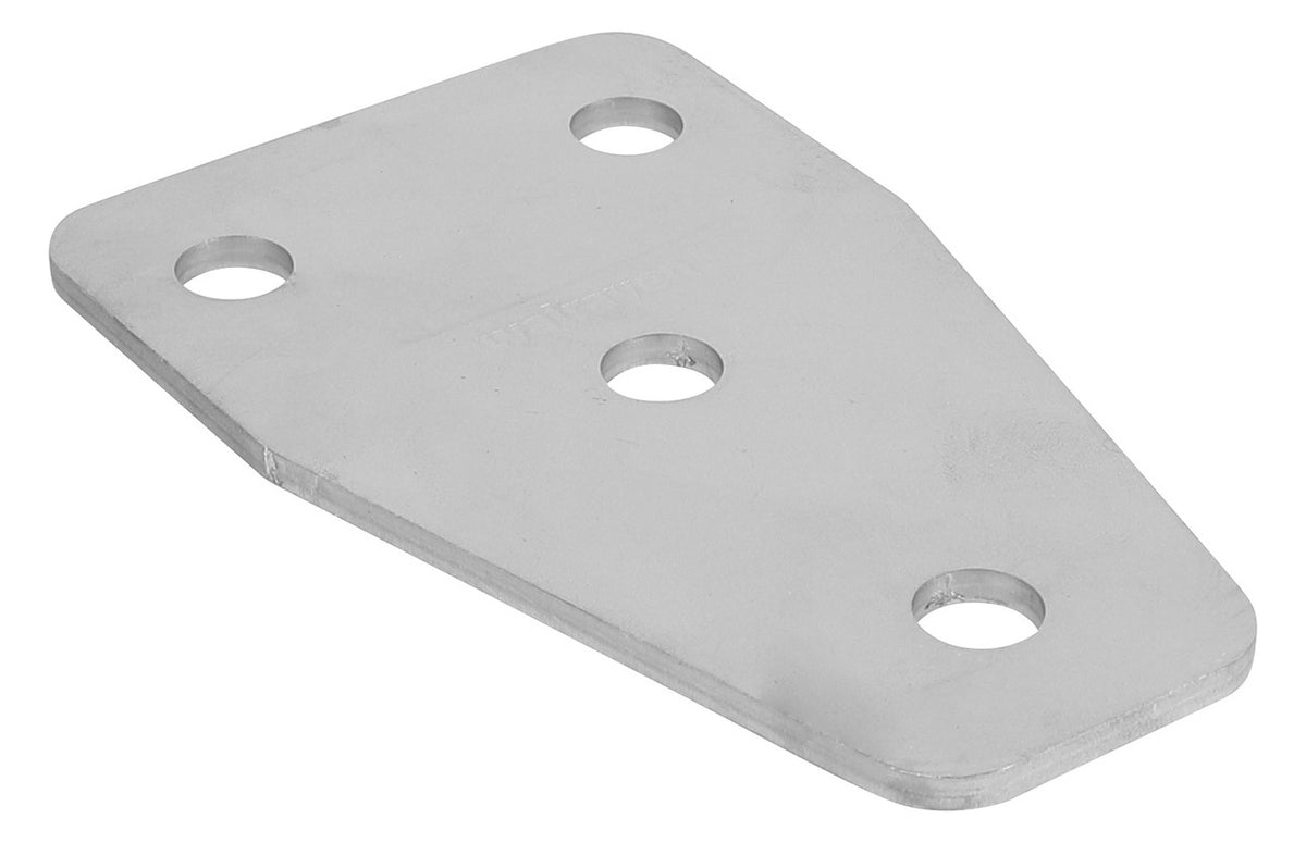 Walraven Schienenverbinder Strut T flach 131x80x4 Edelstahl 1.4404 mit 4x Loch 12 | 66587301