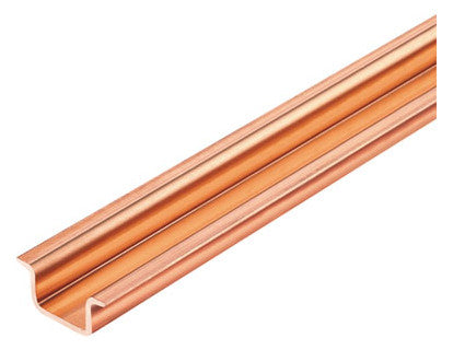 WEIDMÜLLER Tragschiene Cu unbeh 35/15mm TS 35X15/2.3 2M/CU/BK 2000mm