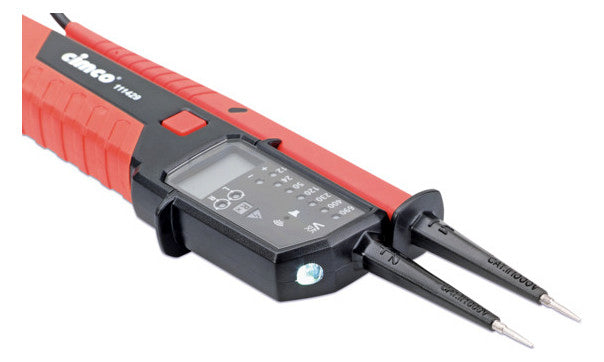 CIMCO Spannungsprüfer 2p CAT.IV 12-1500V 111429 LED/LCD Drehfeldrichtungsanzeige