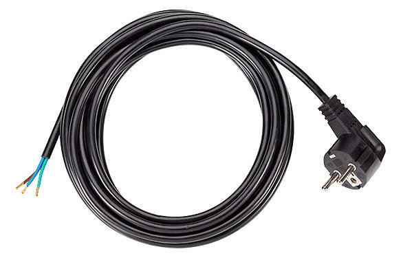 BACHMANN Netzanschlussleitung 3m 3x1qmm 304.185 16A sw IP20 Aderendh 0-70°C PVC