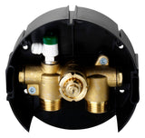 Danfoss Wandeinbaukasten f. Fußb.temp., Abdeckung rund, G 3/4 A | 003L1015