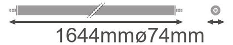 LEDVANCE LED-Feuchtraumleuchte 30W 4000K DP SPECIAL 1500 30 W 4000 K WT IP67 3900