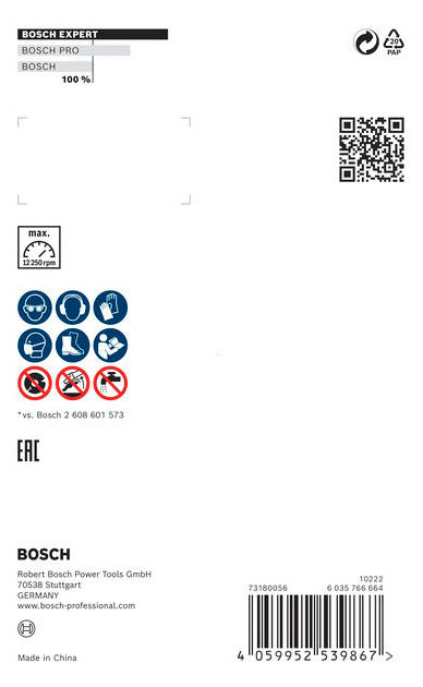 BOSCH-EW Diamant-Topfscheibe 125x4,5mm 2608900651 f.Beton f.Betonstein