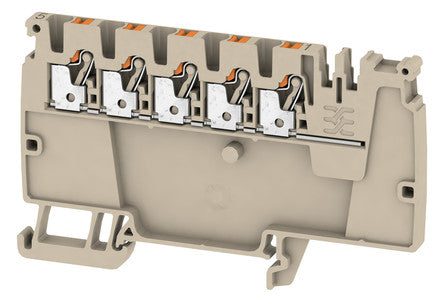 WEIDMÜLLER Verteilerblock 0,5-2,5qmm 5kl AAP12 2.5 LI OR 1Etage bg 24A TS35