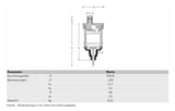 Schnellentlüfter EA122 Messing AA