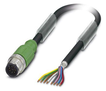 PHOENIX Sensor-Aktorkabel 8p 3m fr.Ende SAC-8P-M12MS/ 3,0-PUR SH ger M12 PUR