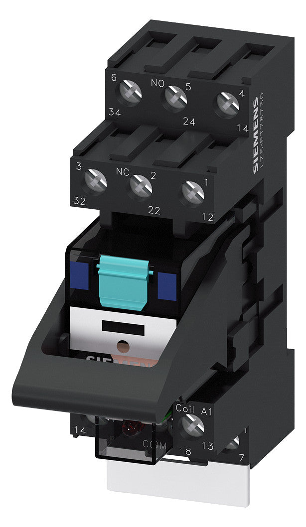 SIEMENS Schaltrelais 3W IP20 Schraub LZS:PT3A5L24 28x75x73,1mm