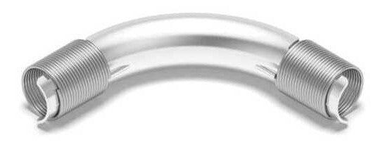 Rehau Führungsbogen 90 Grad 25 mm | 11383511002