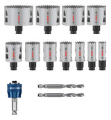 BOSCH-EW Werkzeugset 14tlg 11xLochsäge LOCHSÄGENSATZ Box