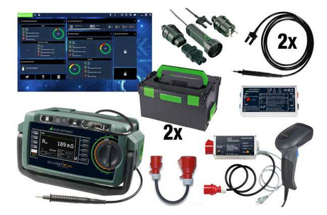 GOSSEN-METRA Gerätetester digi Grenzwert 3P/SCHWEISS PAKET SECUTEST ST PRO 1-300M