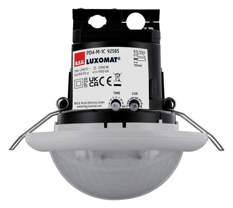 BEG Präsenzmelder 360° EB ws IP20 fernb PD4-M-1C-DE Präsenzmelder 2300W