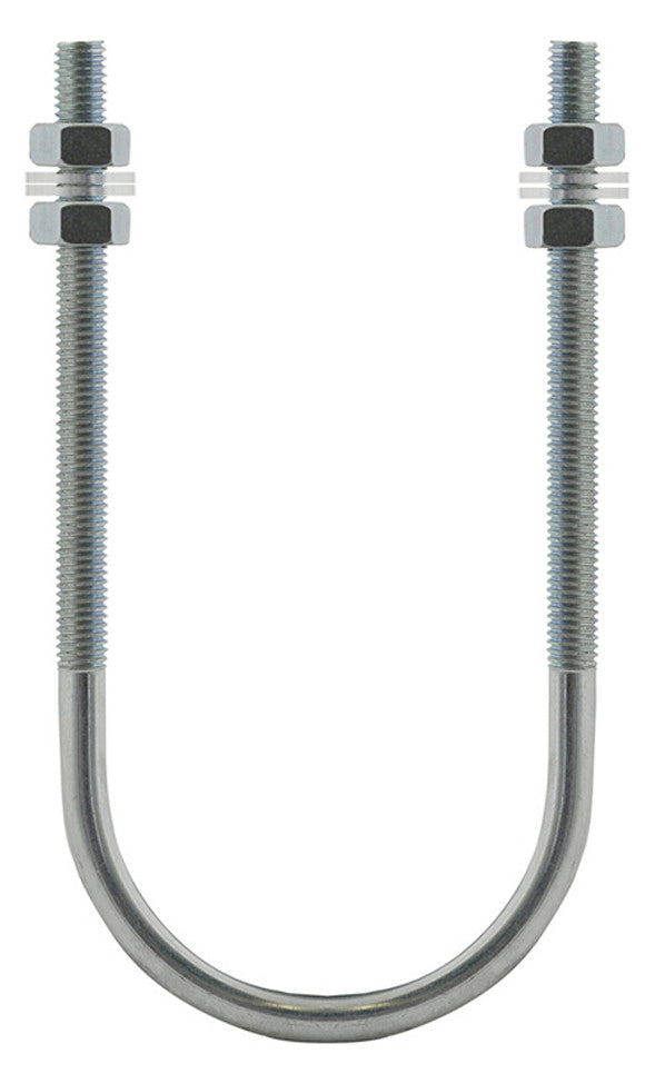 Walraven Rundstahlbügel lang ev 3/4 Zoll 26,9 mm M8 inkl. 4x Muttern/U-Scheiben | 2085308027