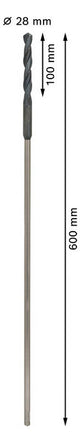 BOSCH-EW Hammerbohrer  14mm SDSplus 2608597405