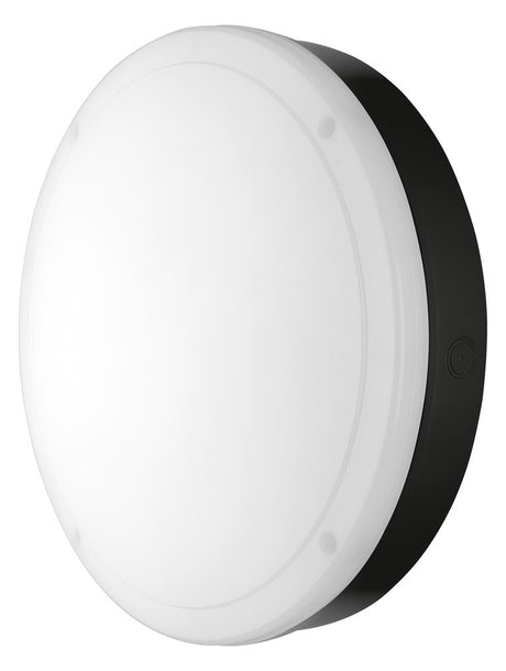 LEDVANCE LED-Kunststoffleuchte 15W 4000K SF BLKH 300 P EM 15W 840 BK IP65 1400lm