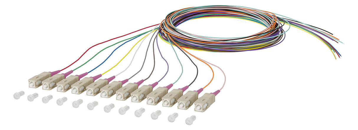 METZ CONNECT LWL-Pigtail SC 50/125 OM4 150N1CO0020E 2m mehrf Aderpigtail