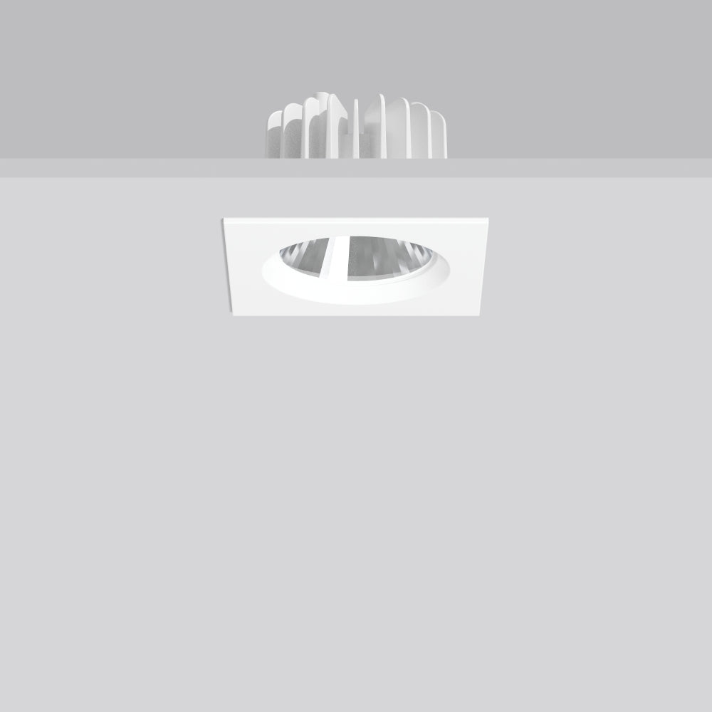 RZB LED-Einbaustrahler 12-25W Konv 1LED Ledona 901794.002 ws 3000K ws 3000lm ws