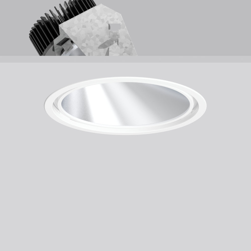 RZB LED-Einbaustrahler 11-39W Konv DALI Pascala EVO 901804.002.76 1LED ws 3000K