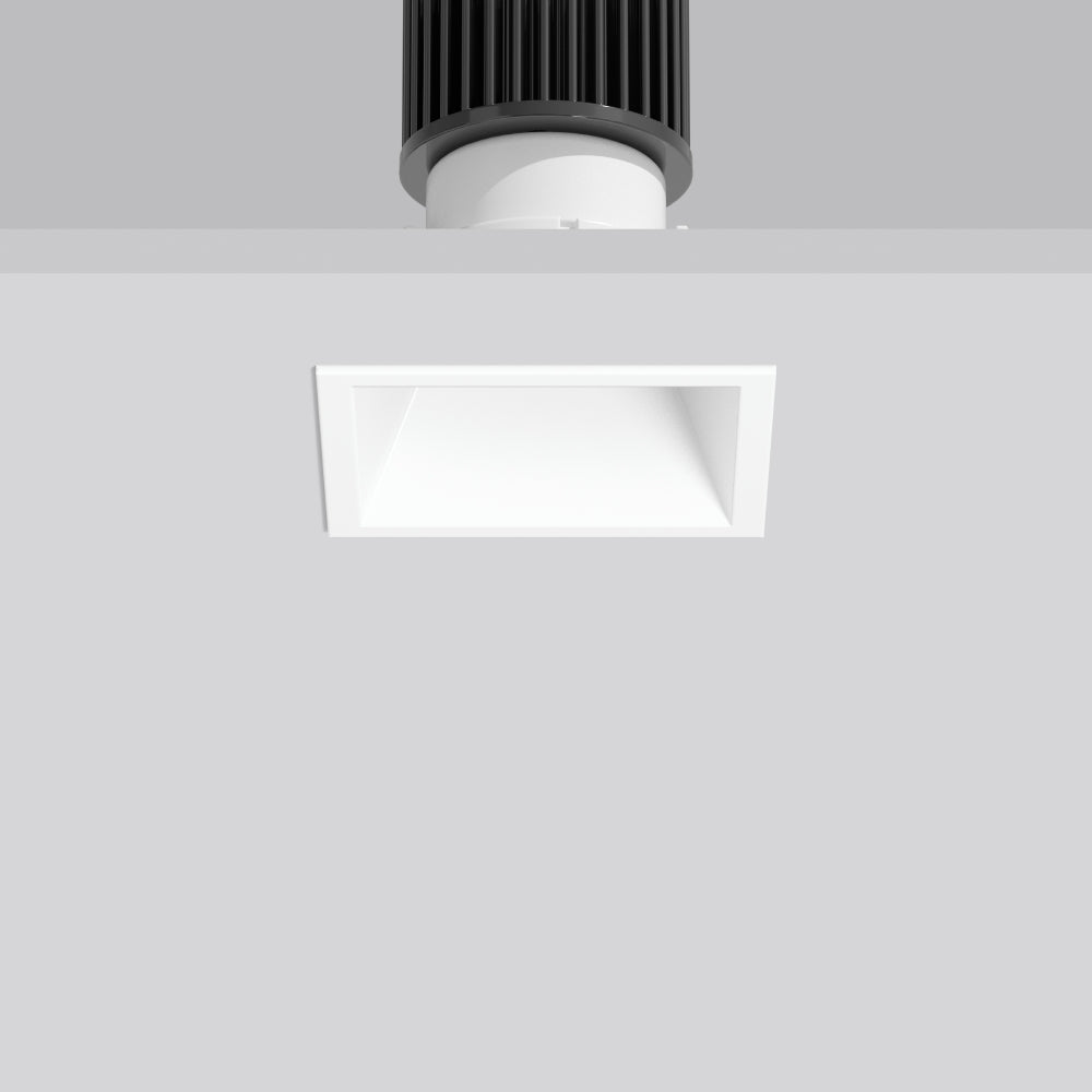 RZB LED-Einbaustrahler 13W Konv DALI ws LevidoSquare 901602.002.1.76 1LED 4000K
