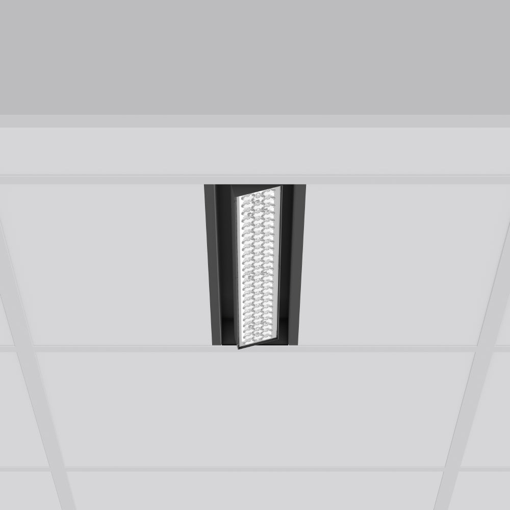 RZB LED-Einbaustrahler 18-39W Konv 1LED TX-MOVE 901729.003.3 sw 3500K ws 5700lm