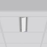 RZB LED-Einbaustrahler 18-39W Konv 1LED TX-MOVE 901731.004.3 si 3500K ws 4800lm
