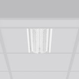 RZB LED-Einbaustrahler 2x35-68W EVG DALI TX-Move 901733.002.1.76 2LEDs ws 4000K