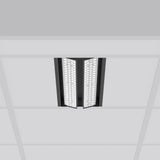 RZB LED-Einbaustrahler 2x35-68W EVG DALI TX-MOVE 901733.003.3.76 2LEDs sw 3500K