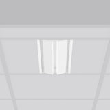 RZB LED-Einbaustrahler 2x32-62W EVG DALI TX-Move 901735.002.2.76 2LEDs ws 2700K