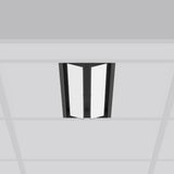 RZB LED-Einbaustrahler 2x35-68W Konv sw TX-MOVE 901739.003.3 2LEDs 3500K ws sw