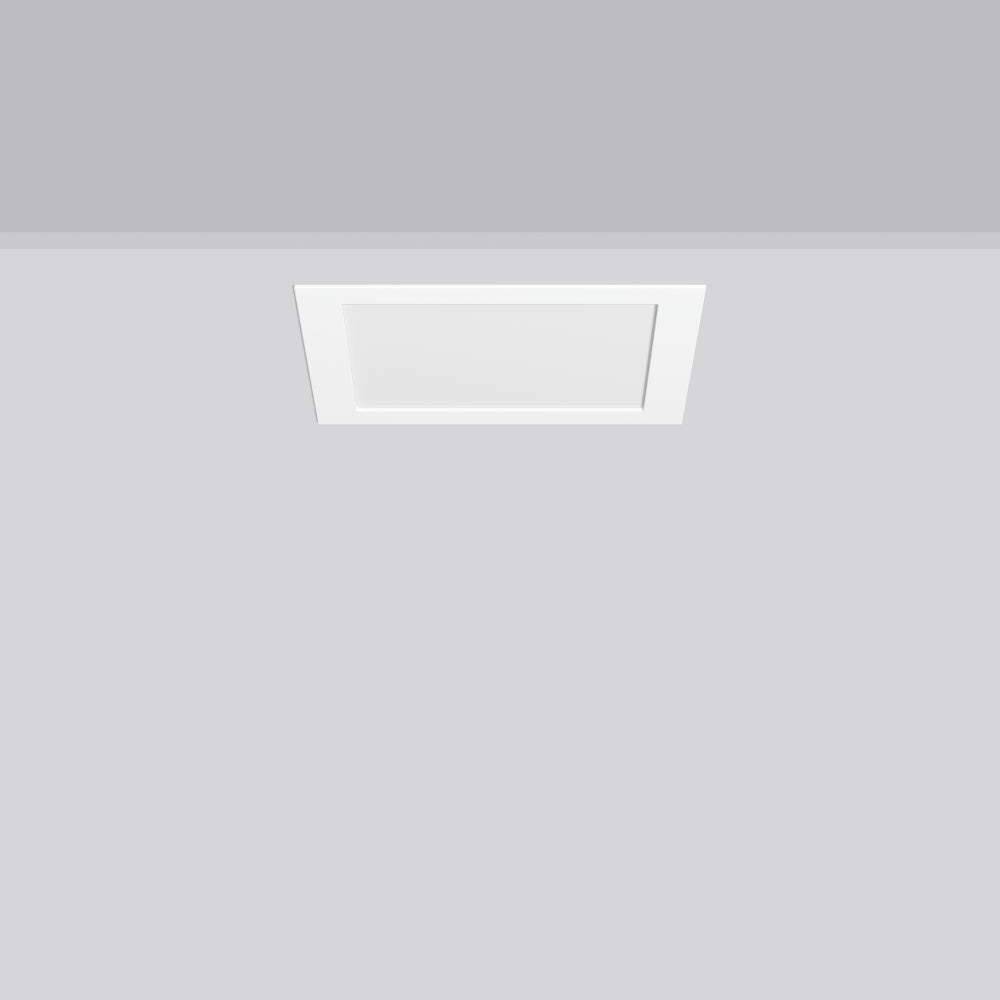 RZB LED-Einbaustrahler 15W Konv 1LED ws TOLEDO FLAT 901815.002.2.730 2700-6500K