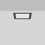 RZB LED-Einbaustrahler 15W Konv DALI ws TOLEDO FLAT 901815.0031.2.76 1LED anth