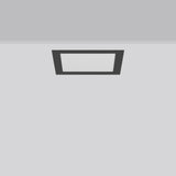 RZB LED-Einbaustrahler 15W Konv DALI ws TOLEDO FLAT 901816.0031.2.76 1LED anth