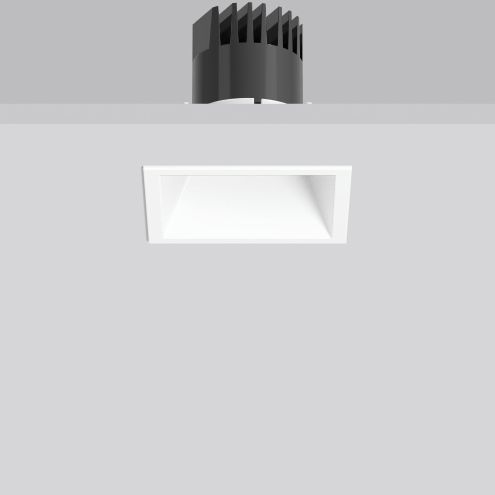 RZB LED-Einbaustrahler 7,5-12W Konv dim 901834.002.2 dim 1LED ws 2700K ws ws mt