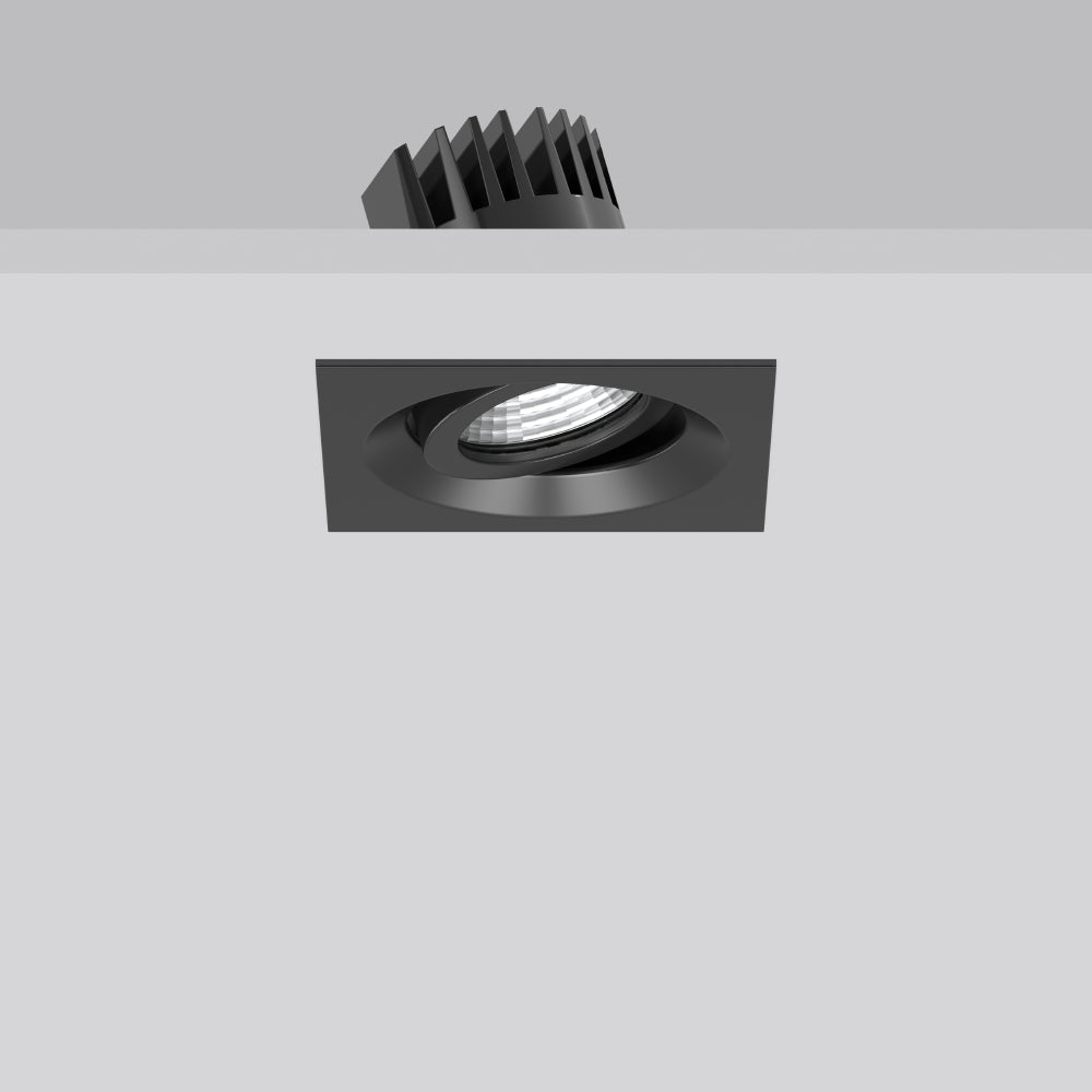 RZB LED-Einbaustrahler 7,5-12W Konv DALI LEVIDO 901838.003.2.76 1LED sw 2700K ws