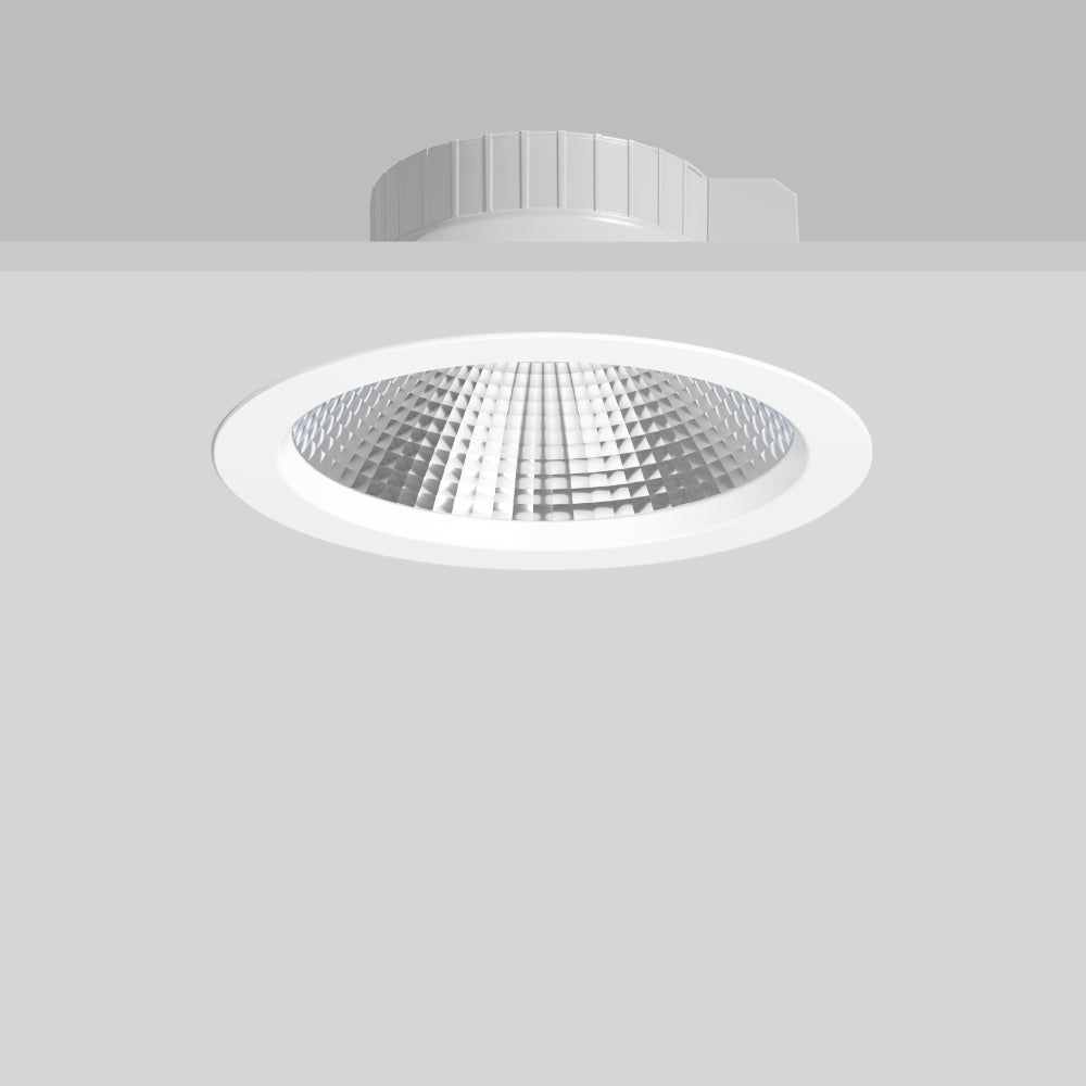 RZB LED-Einbaustrahler 15-20W Konv 1LED ARELO 901850.002 ws 3000-4000K ws ws mt