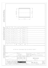 FRÄNKISCHE Stahl-Gewindemuffe Metall hfr SM-E-V 63 verzinkt Zn-Ni  63mm g/vz