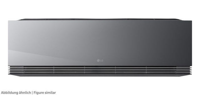 Wandgerät LG Artcool Mirror AA09SP.NS1 2,5 kW, IR-FB, AI Air