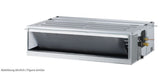 Kanalgerät LG CM24F.NA0 7 kW, mittlere Pressung, R32